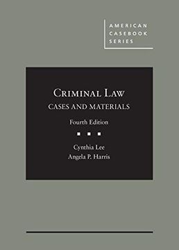 portada Criminal Law, Cases and Materials (American Cas Series) (in English)