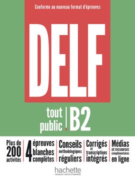 portada Delf Tout Public - Nouveau Format D'épreuve (B1) (en Francés)