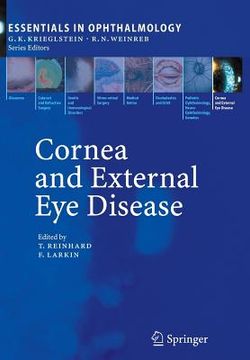portada cornea and external eye disease: corneal allotransplantation, allergic disease and trachoma (en Inglés)