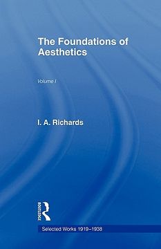 portada foundations of aesthetics vol 1 (en Inglés)