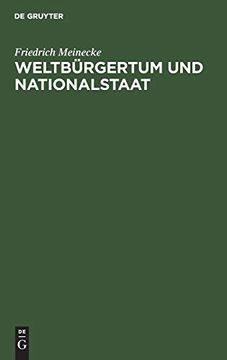 portada Weltbã¼Rgertum und Nationalstaat (en Alemán)