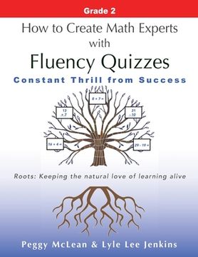portada How to Create Math Experts with Fluency Quizzes Grade 2: Constant Thrill from Success (in English)