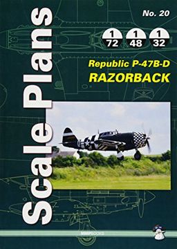 portada Republic P-47B-D Razorback: Scale Plans (en Inglés)