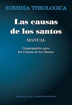 portada Las Causas de los Santos. Manual: 12 (Subsidia Theologica)