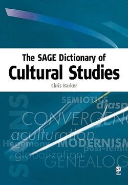 portada the sage dictionary of cultural studies