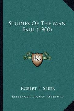 portada studies of the man paul (1900) (en Inglés)