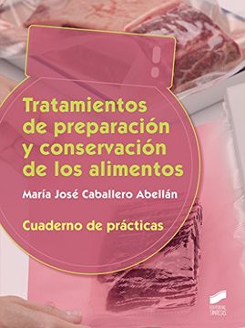 portada Tratamientos de preparación y conservación. Cuaderno de prácticas (in Spanish)