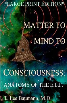 portada matter to mind to consciousness (en Inglés)