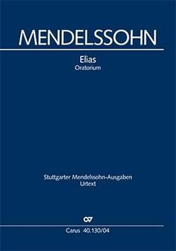 portada Elias Op. 70: Für Soli, Chor und Orchester Klavierauszug (Dt)