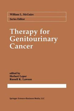 portada Therapy for Genitourinary Cancer (in English)