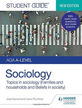 portada Aqa A-Level Sociology Student Guide 2: Topics in Sociology (Families and Households and Beliefs in Society) (en Inglés)