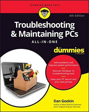portada Troubleshooting and Maintaining pcs All-In-One for Dummies (in English)