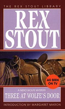 portada Three at Wolfe's Door (The rex Stout Library) (en Inglés)