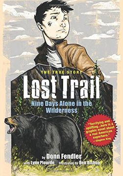 portada Lost Trail: Nine Days Alone in the Wilderness (en Inglés)