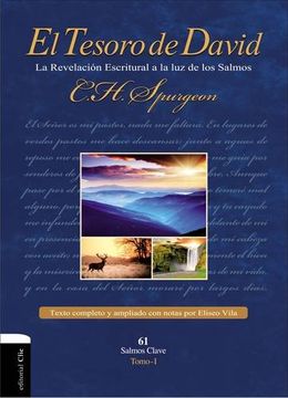 portada El Tesoro de David (Tomo 1): La Revelacion Escritural a la luz de los Salmos (in Spanish)