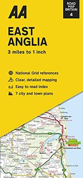 portada Road map Britain 04 East Anglia 1: 200 000: Streetmap 
