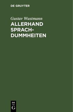 portada Allerhand Sprachdummheiten (en Alemán)
