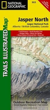 portada Jasper North: Trails Illustrated National Parks (National Geographic Trails Illustrated Map)