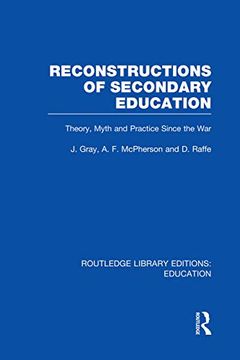 portada Reconstructions of Secondary Education (in English)