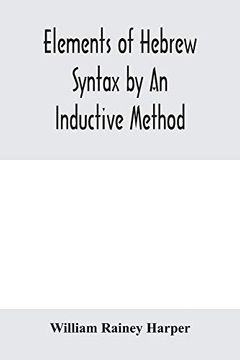 portada Elements of Hebrew Syntax by an Inductive Method (en Inglés)