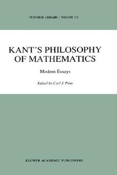portada kant's philosophy of mathematics: modern essays (en Inglés)
