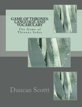 portada Game of Thrones: Language and Vocabulary: The Game of Thrones Index
