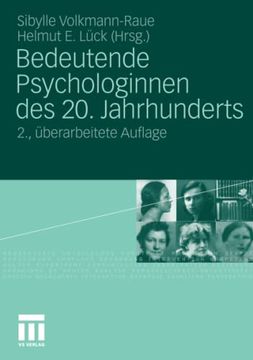 portada Bedeutende Psychologinnen des 20. Jahrhunderts (en Alemán)