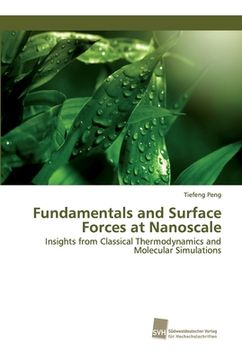 portada Fundamentals and Surface Forces at Nanoscale (in English)