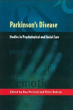 portada parkinson's disease: studies in psychological and social care