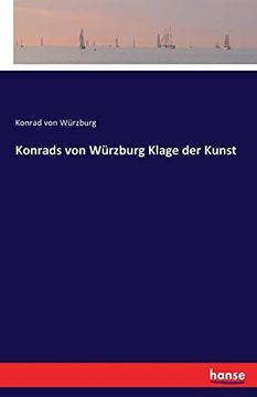 portada Konrads von Würzburg Klage der Kunst (en Alemán)