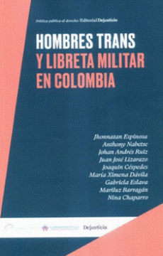 portada Hombres Trans y Libreta Militar en Colombia (in Spanish)
