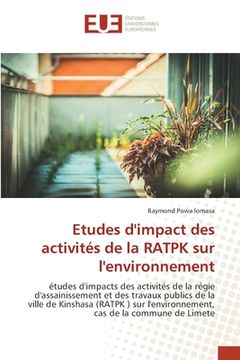 portada Etudes d'impact des activités de la RATPK sur l'environnement (en Francés)