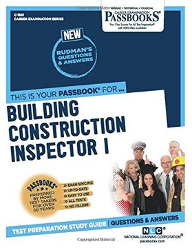portada Building Construction Inspector i (en Inglés)