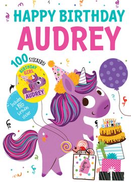 portada Happy Birthday Audrey (en Inglés)