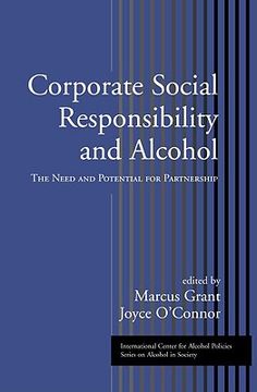 portada corporate social responsibility and alcohol: the need and potential for partnership