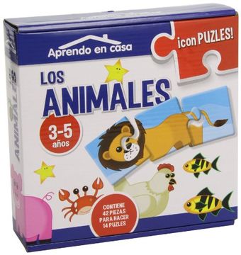 portada Puzzles Educativos los Animales (3 Piezas) (in Spanish)