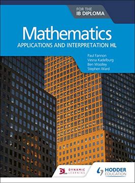 portada Mathematics for the ib Diploma: Applications and Interpretation hl