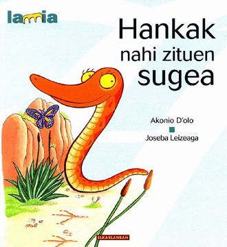 portada Hankak Nahi Zituen Sugea (in Basque)