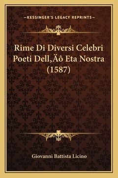 portada Rime Di Diversi Celebri Poeti Dell' Eta Nostra (1587) (en Italiano)