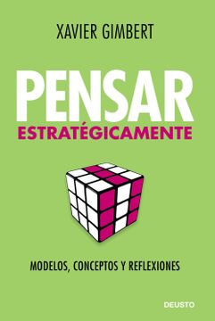portada Pensar Estratégicamente: Modelos, Conceptos y Reflexiones (in Spanish)