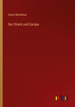 portada Der Orient und Europa (en Alemán)