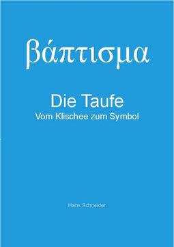 portada Die Taufe (in German)