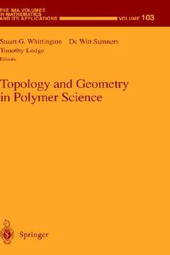 portada topology and geometry in polymer science (en Inglés)