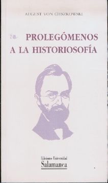 portada Prolegomenos A La Historiosofia