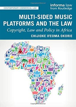 portada Multi-Sided Music Platforms and the Law: Copyright, law and Policy in Africa (Contemporary Commercial Law) (en Inglés)