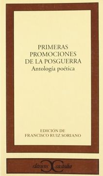 portada Primeras promociones de la posguerra. Antología poética. (in Spanish)