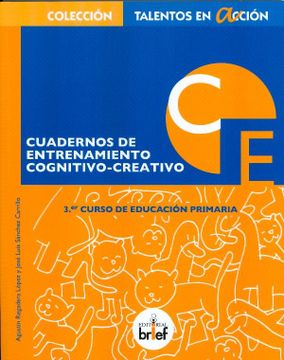 portada Cuaderno de entrenamiento cognitivo-creativo : 3 de educación primaria (Paperback)
