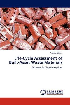 portada life-cycle assessment of built-asset waste materials (en Inglés)