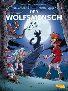 portada Spirou und Fantasio Spezial 39: Der Wolfsmensch (en Alemán)