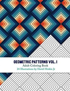 portada Geometric Patterns - Adult Coloring Book Vol. 1 - Inkcartel: Volume 1 (en Inglés)
